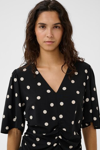 SOAKED IN LUXURY Bluse in Schwarz
