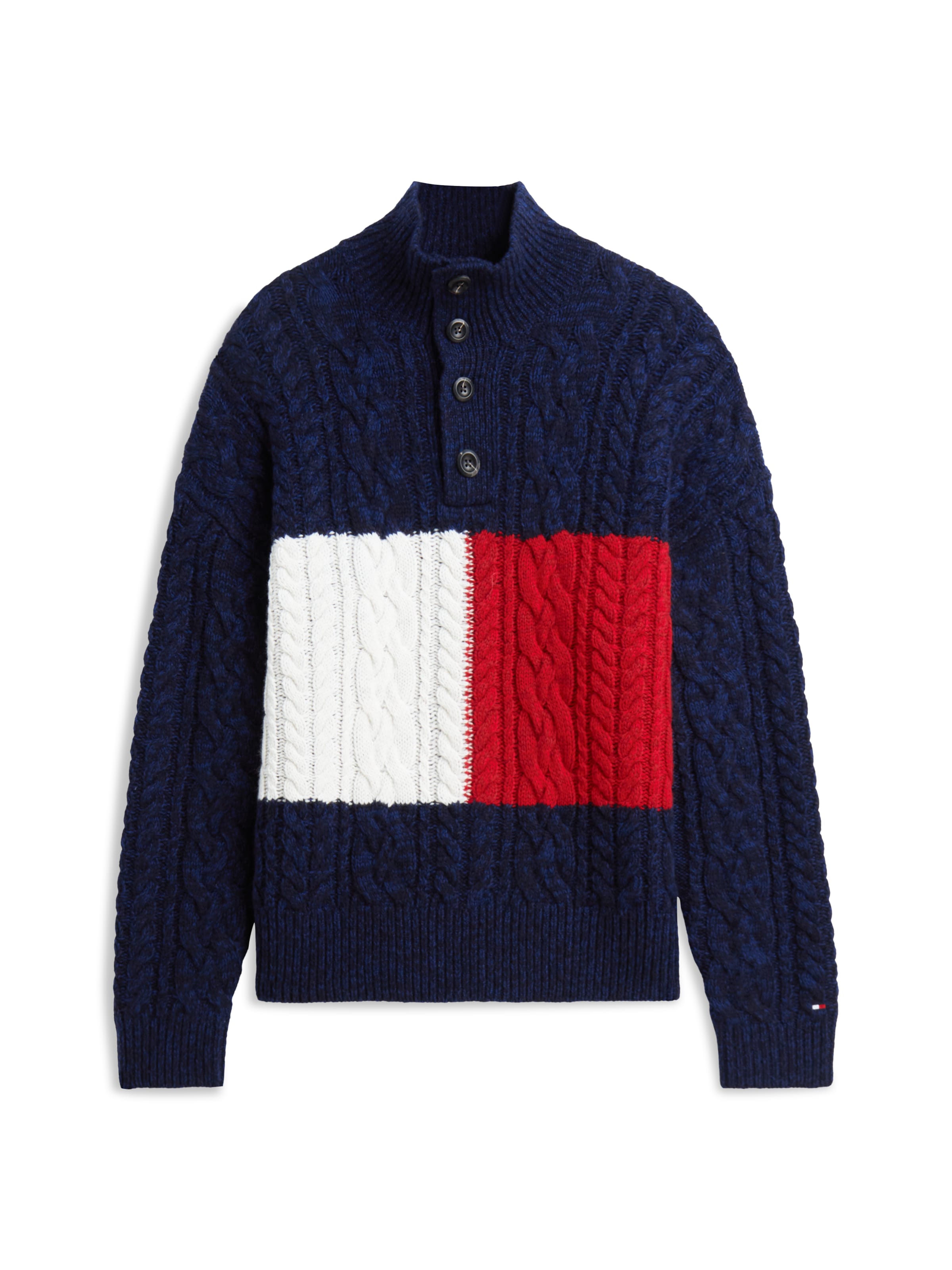 Pullover di TOMMY HILFIGER in blu: frontale