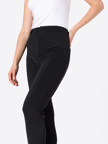 Coupe slim Pantalon 'MYA' Bardot en noir