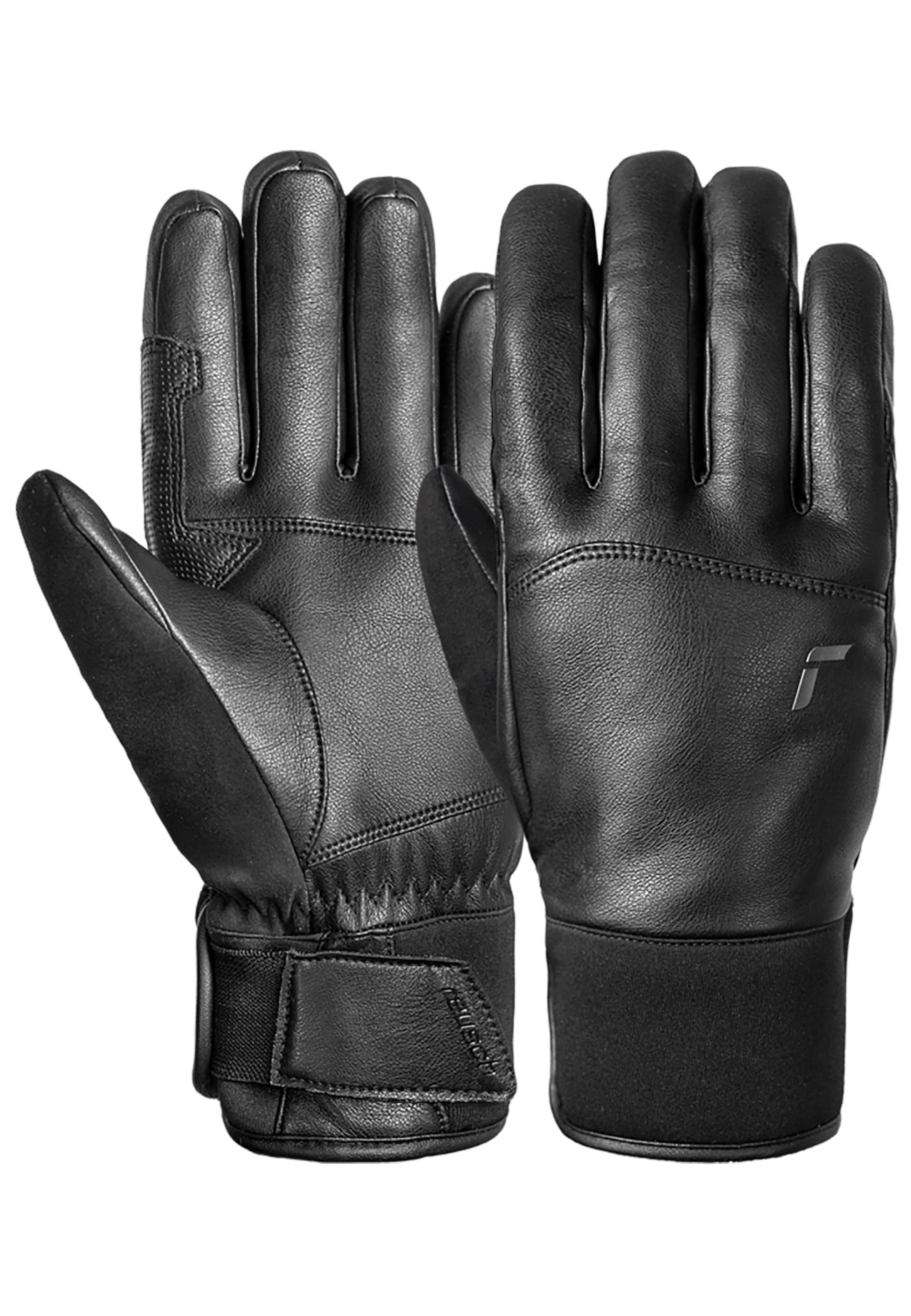 REUSCH Full finger gloves 'Diverge' in Black: front