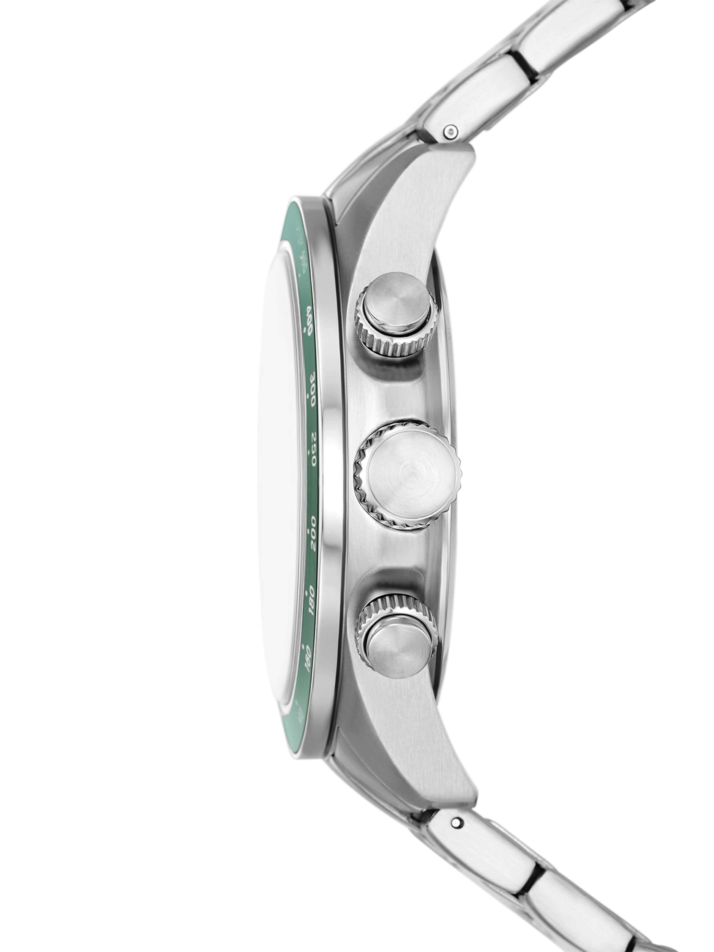 Ceas analogic 'AUTOCROSS' de la FOSSIL pe argintiu