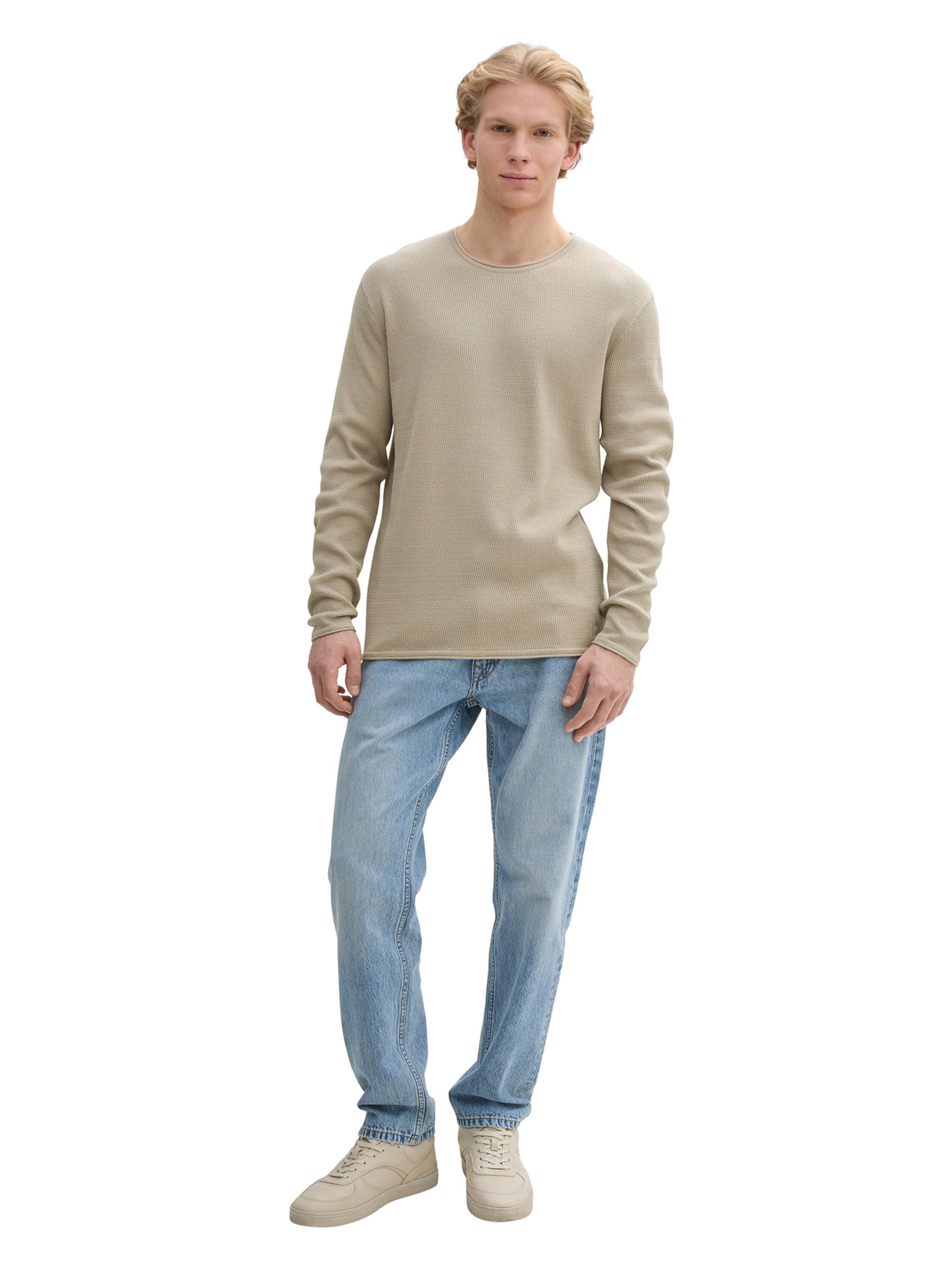 TOM TAILOR DENIM Свитер в Бежевый