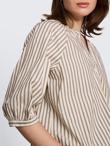 TOM TAILOR DENIM Bluse in Weiß