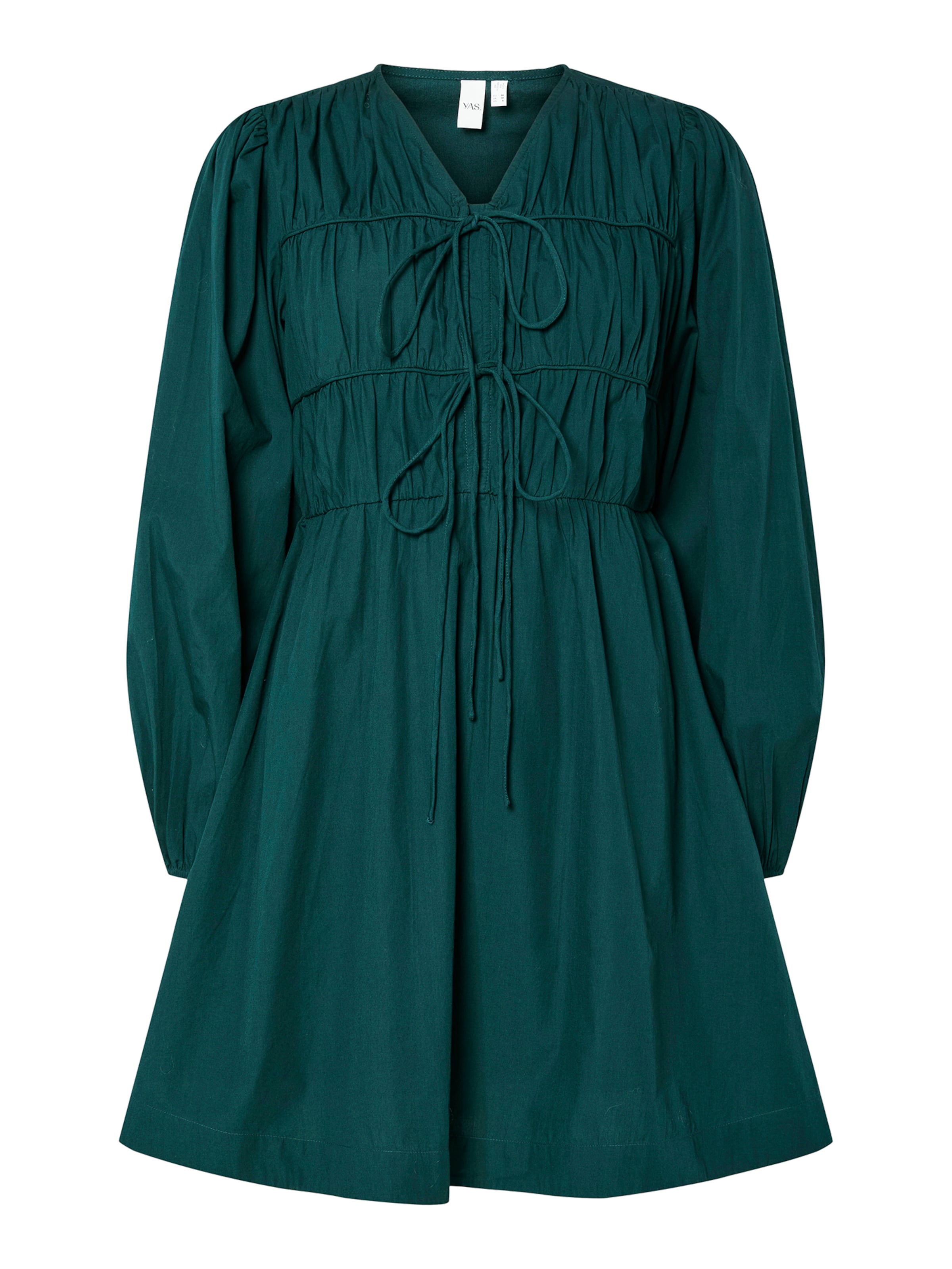 YAS Klänning &#x27;YASEBBA&#x27; i grön: framsida