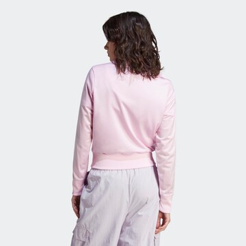 ADIDAS ORIGINALS Zip-Up Hoodie 'Adicolor Classics Firebird' in Pink