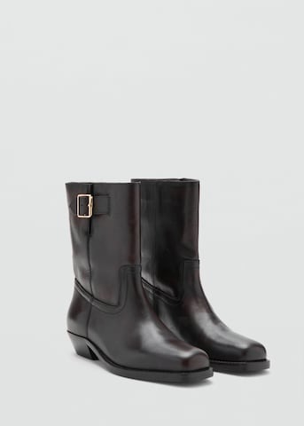 MANGO Boots 'Marty' in Brown