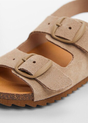 MANGO KIDS Sandals & Slippers 'Carlob' in Brown