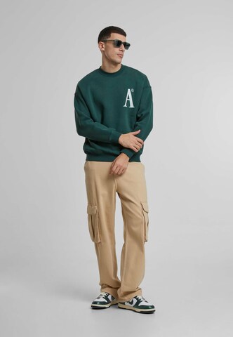 Another Cotton Lab Sweatshirt 'Tennis Society' in Grün