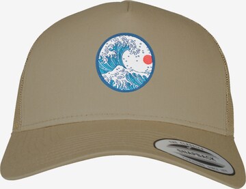 F4NT4STIC Cap 'Kanagawa' in Green: front