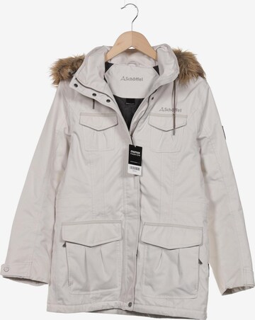Schöffel Mantel M in Weiß: Vorderseite
