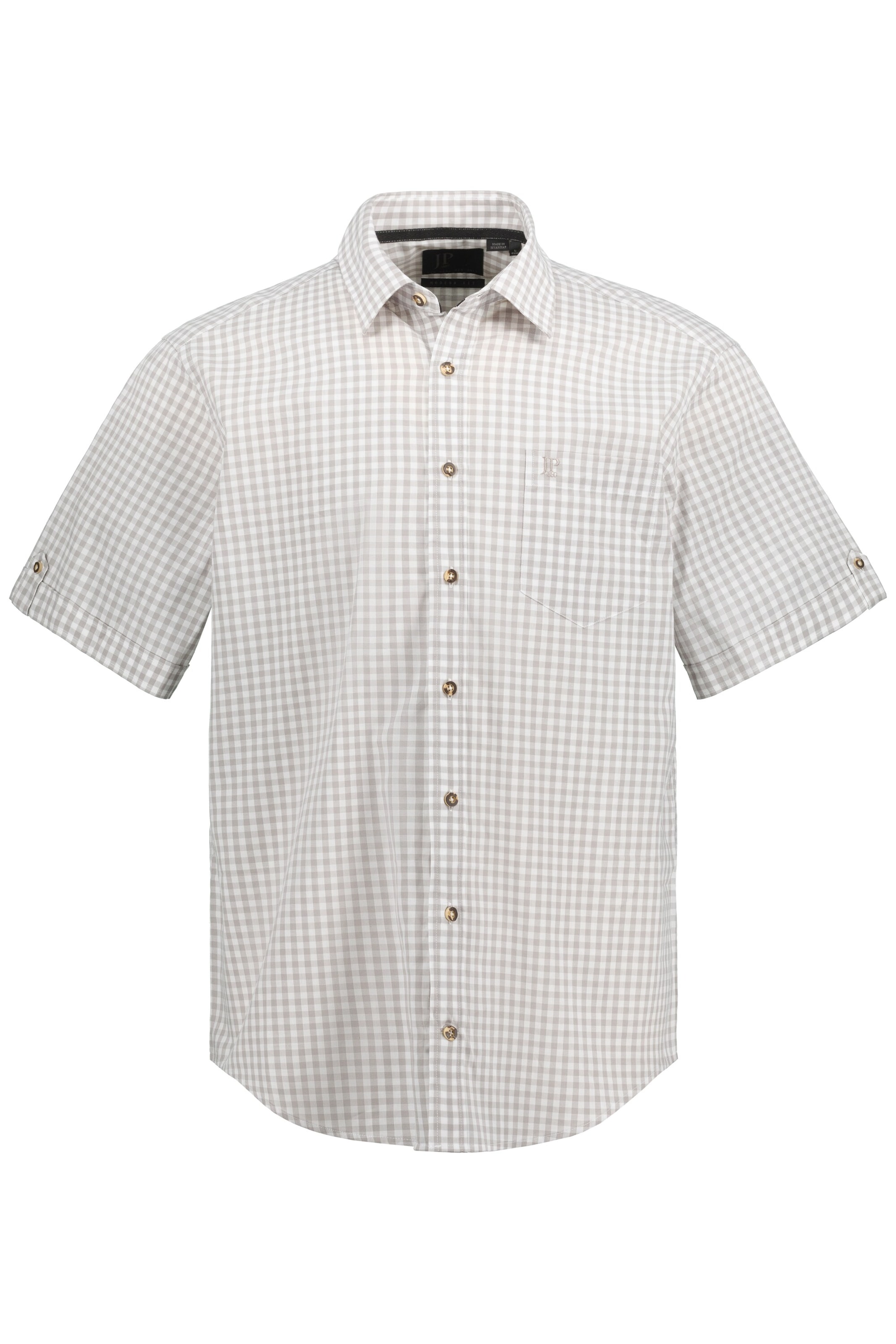 JP1880 Regular fit Overhemd in Wit: voorkant