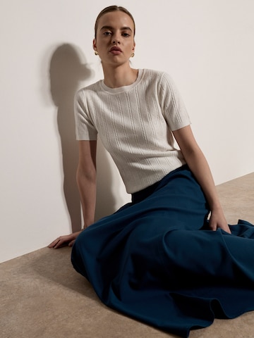 T-shirt ' ' Apricot en blanc : devant
