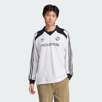 ADIDAS ORIGINALS Shirt in White: front