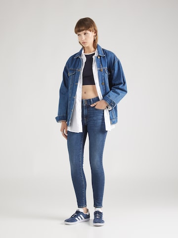 LEVI'S ® Скинни Джинсы '711 Double Button' в Синий