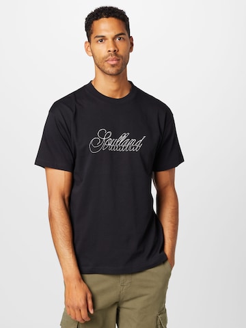 Soulland T-shirt i svart: framsida