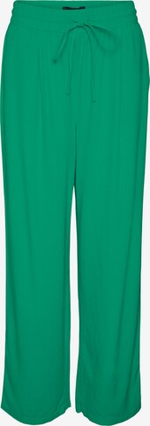 VERO MODA Wide leg Trousers 'Jesmilo' in Green: front