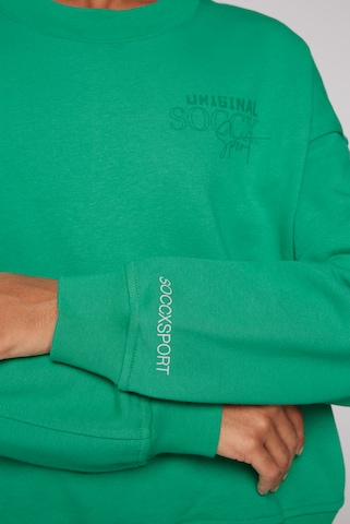 Soccx Sweatshirt in Grün