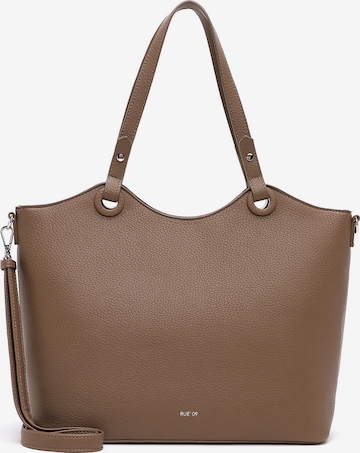 Borsa a spalla ' Brest RUE 09 ' di Emily & Noah in beige: frontale