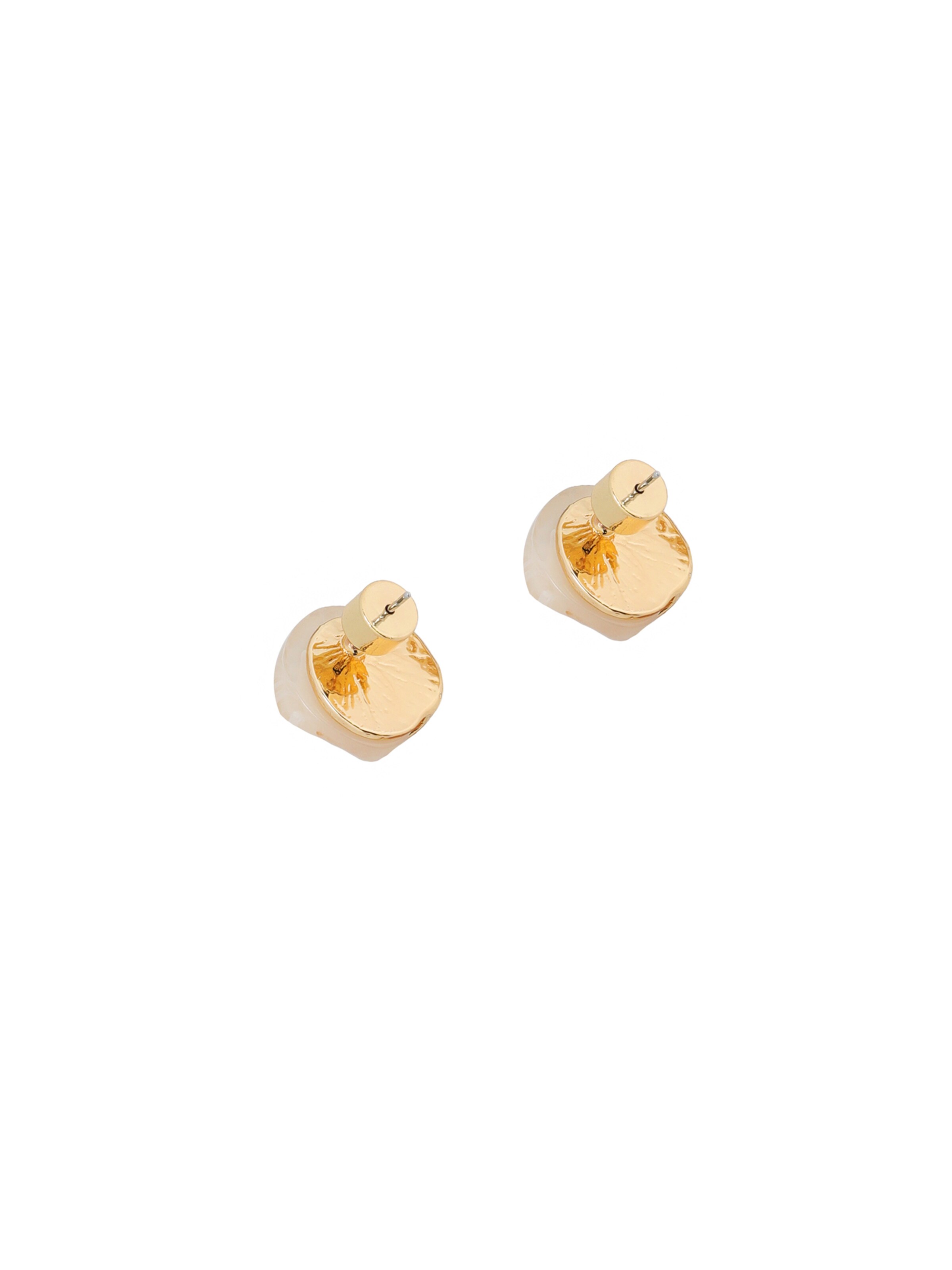 Boucles d'oreilles 'EDDALIANO' TATUUM en beige
