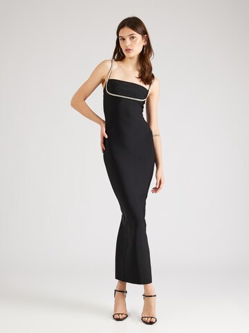 Misspap Dress in Black: front