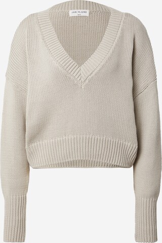 JAN 'N JUNE Sweater 'LUZ' in Beige: front
