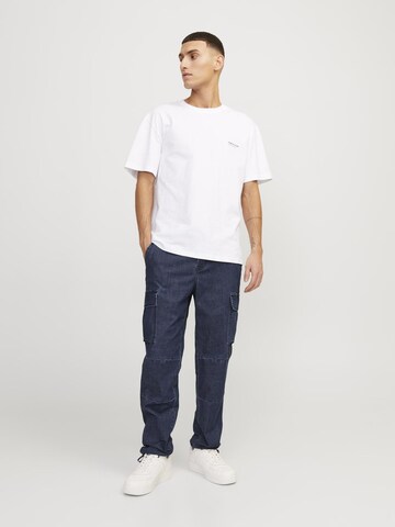 Regular Jeans cargo 'Iace Tucker' JACK & JONES en bleu