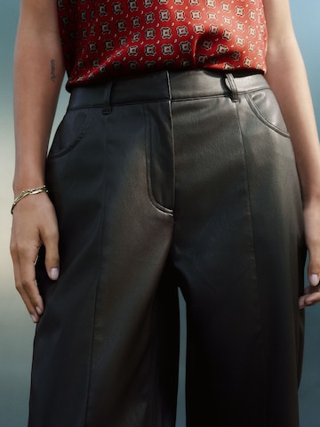 Next Wide leg Broek in Bruin