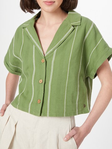 Camicia da donna 'Winter Catcher' di ROXY in verde