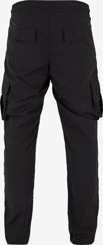 Urban Classics Loose fit Cargo Pants in Black