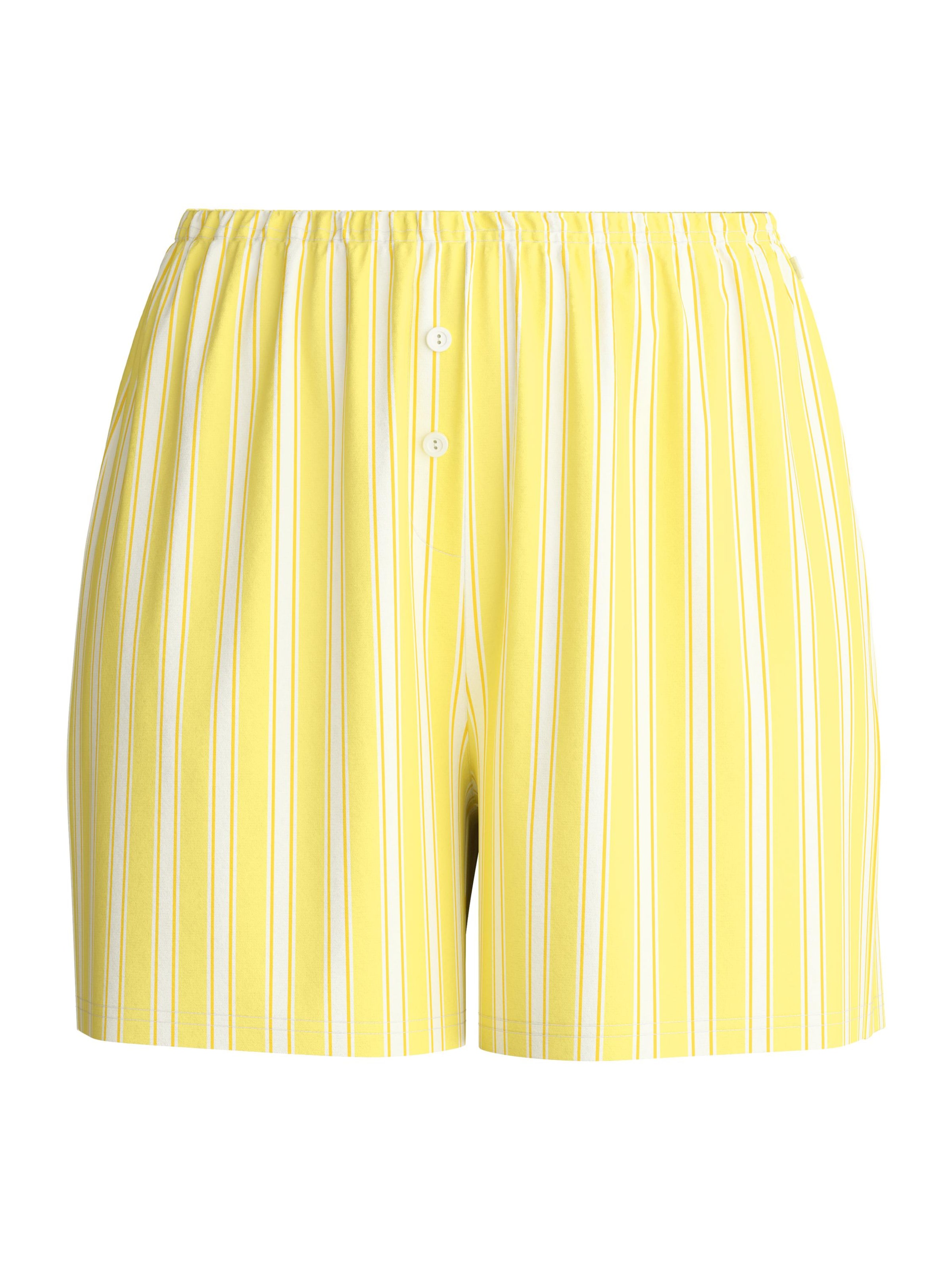 CALIDA Pajama Pants 'Favourites Ocean' in Yellow: front