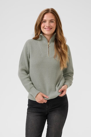 Kaffe Sweater 'Lioa' in Grey: front