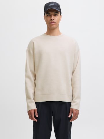 JACK & JONES Trui 'JPRBLAbradfort' in Grijs: voorkant