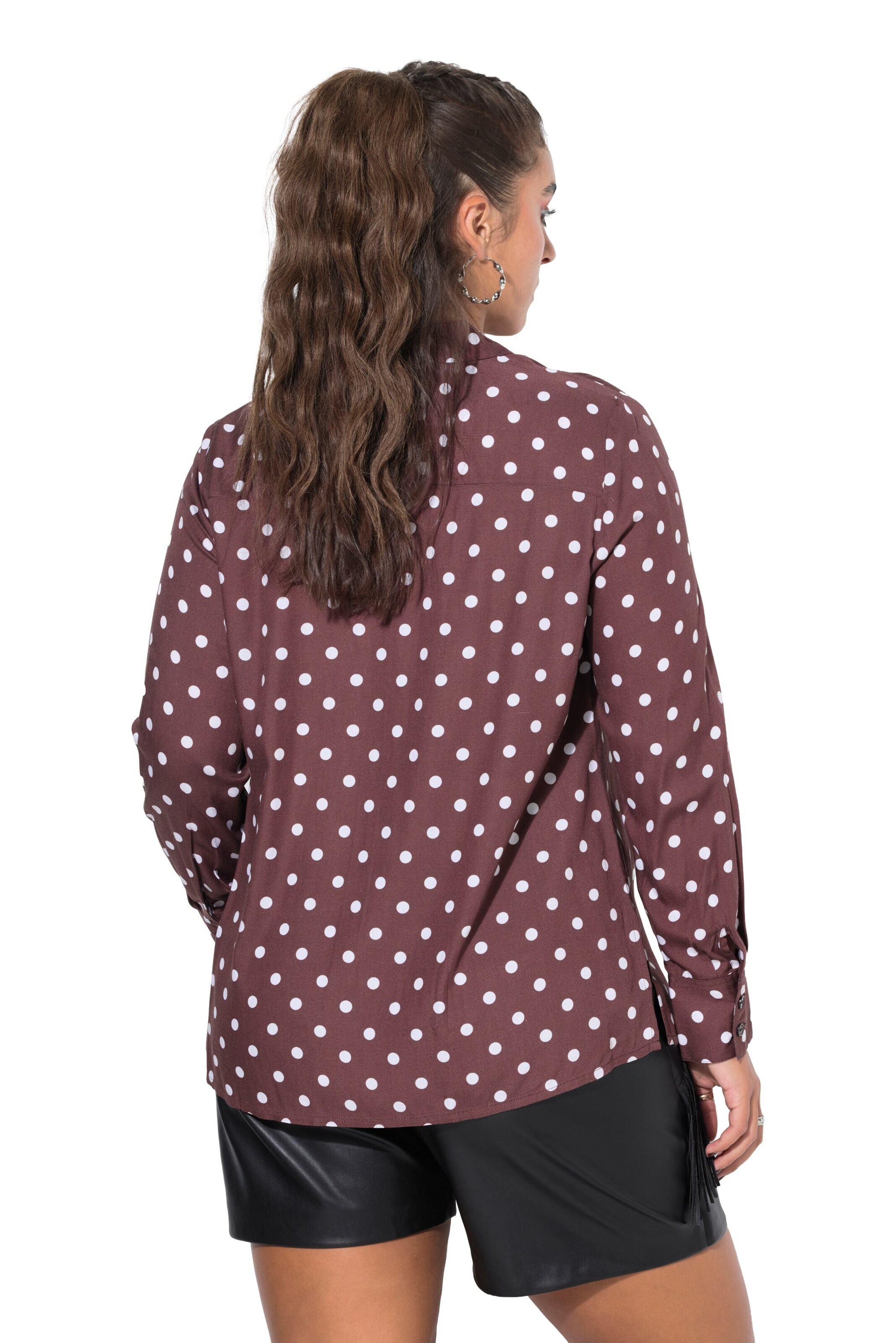 Studio Untold Bluse in Braun