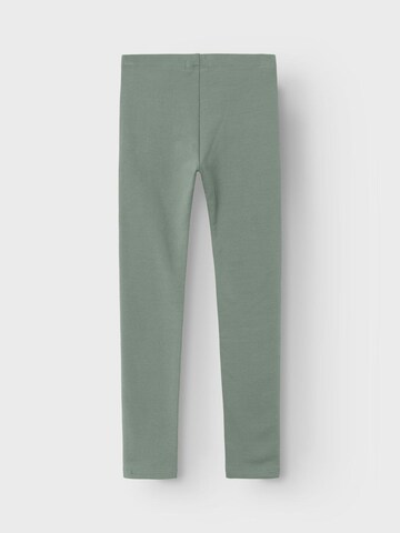 NAME IT - Skinny Leggings 'DAVINA' em verde