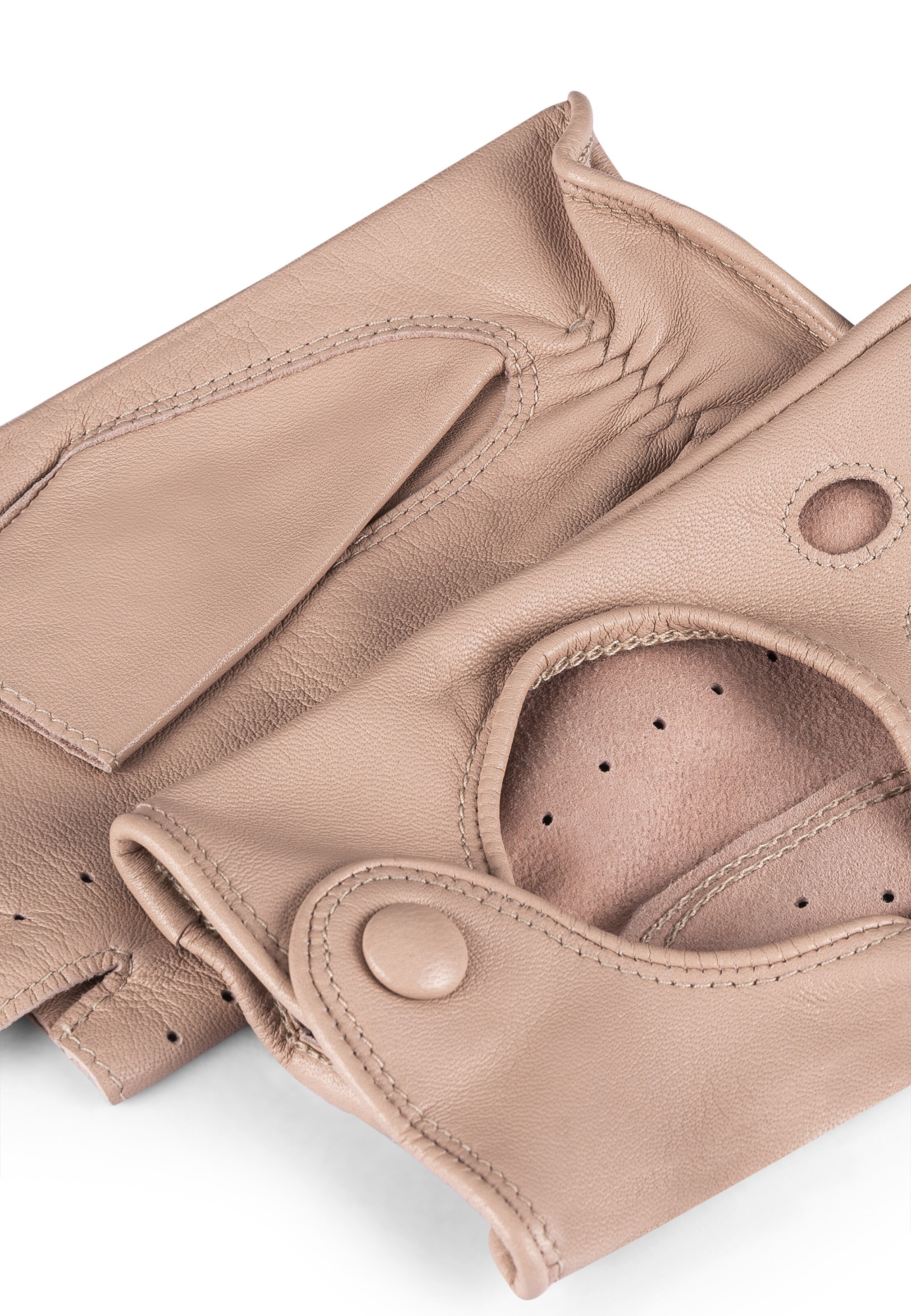 Guanti con dita corte 'FLORENZ AUTOFAHRER' di Roeckl in rosa