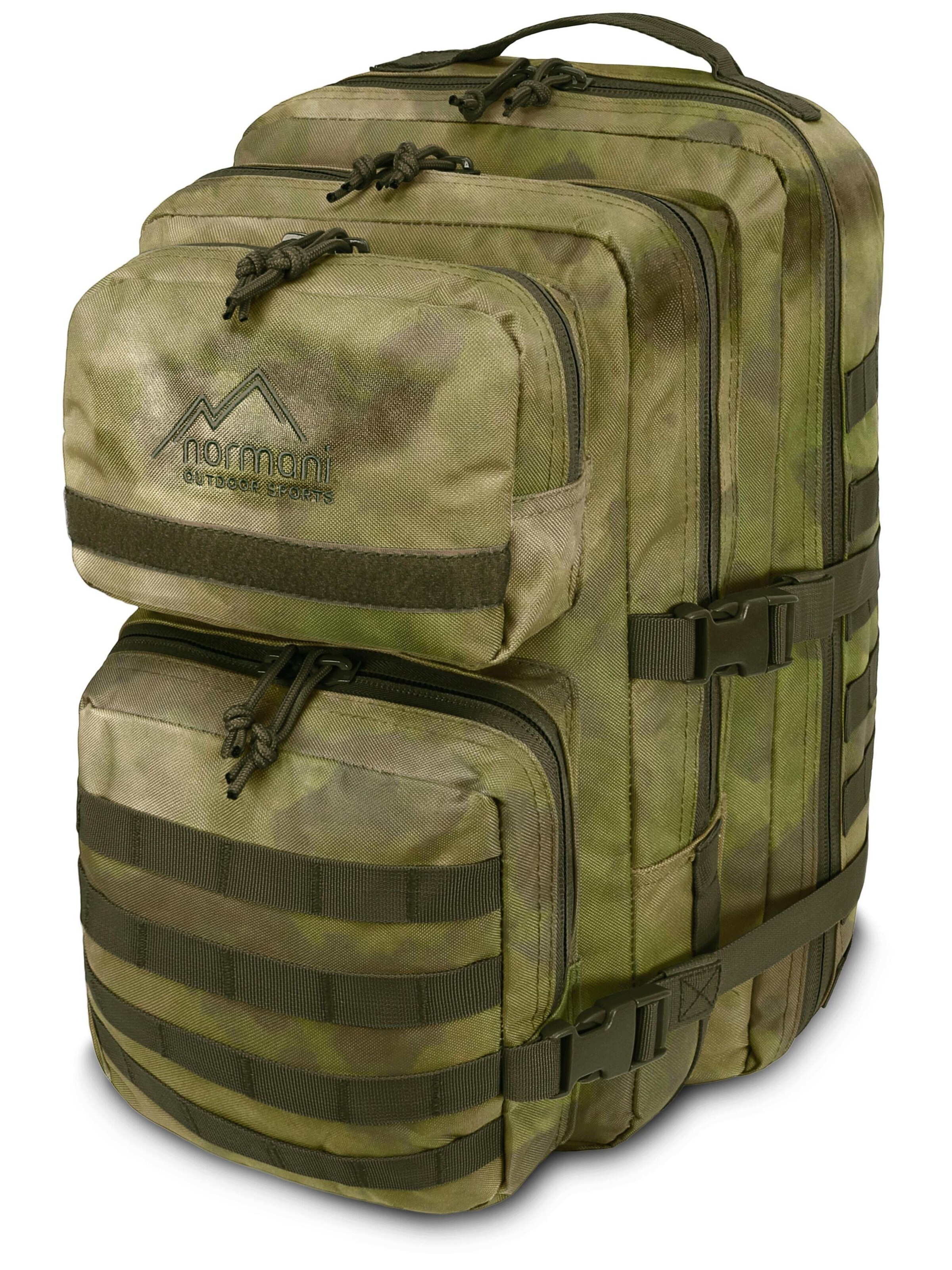 normani Rugzak in Groen: voorkant