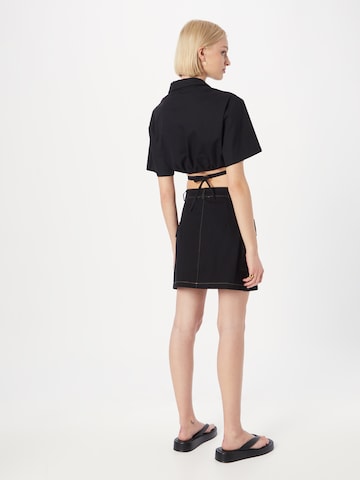Neo Noir Skirt 'Suzie' in Black