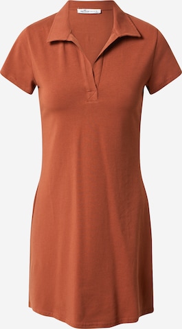 Robe HOLLISTER en marron : devant