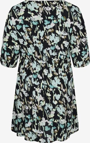 Zizzi Shirt Dress in Black