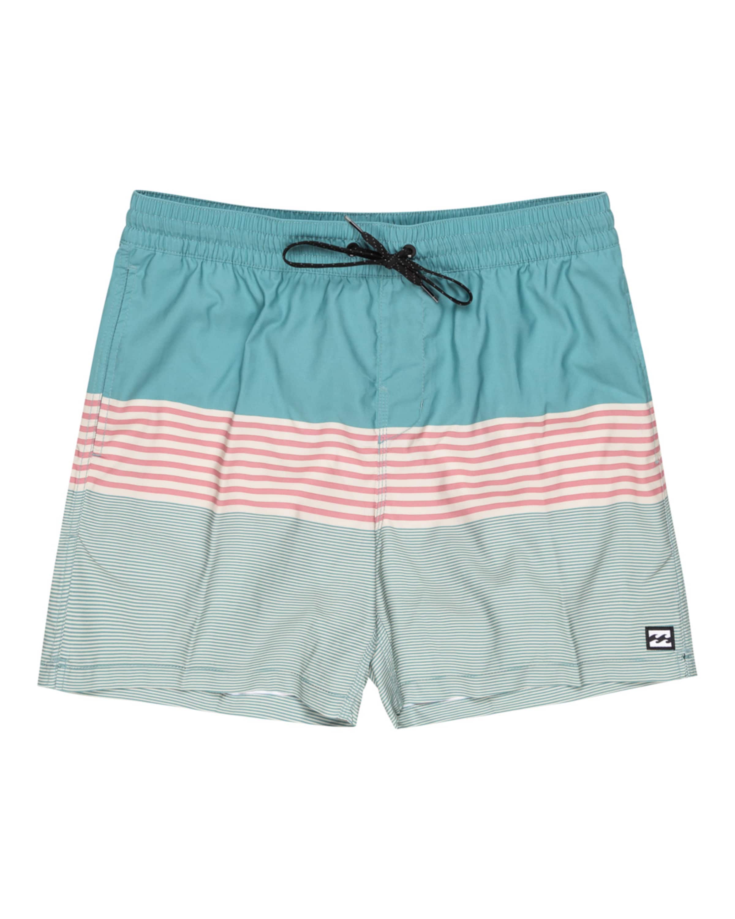 BILLABONG Zwemshorts 'All Day Stripe 16' in Blauw: voorkant