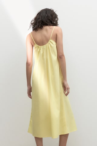 ECOALF - Vestido de verano 'Perla' en amarillo