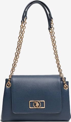 Borsa a spalla di U.S. POLO ASSN. in blu: frontale