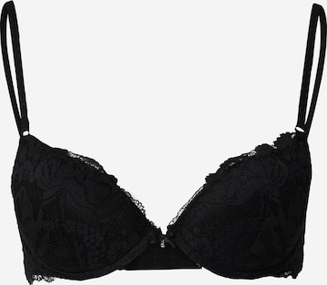 Women' Secret Push-up BH in Schwarz: predná strana