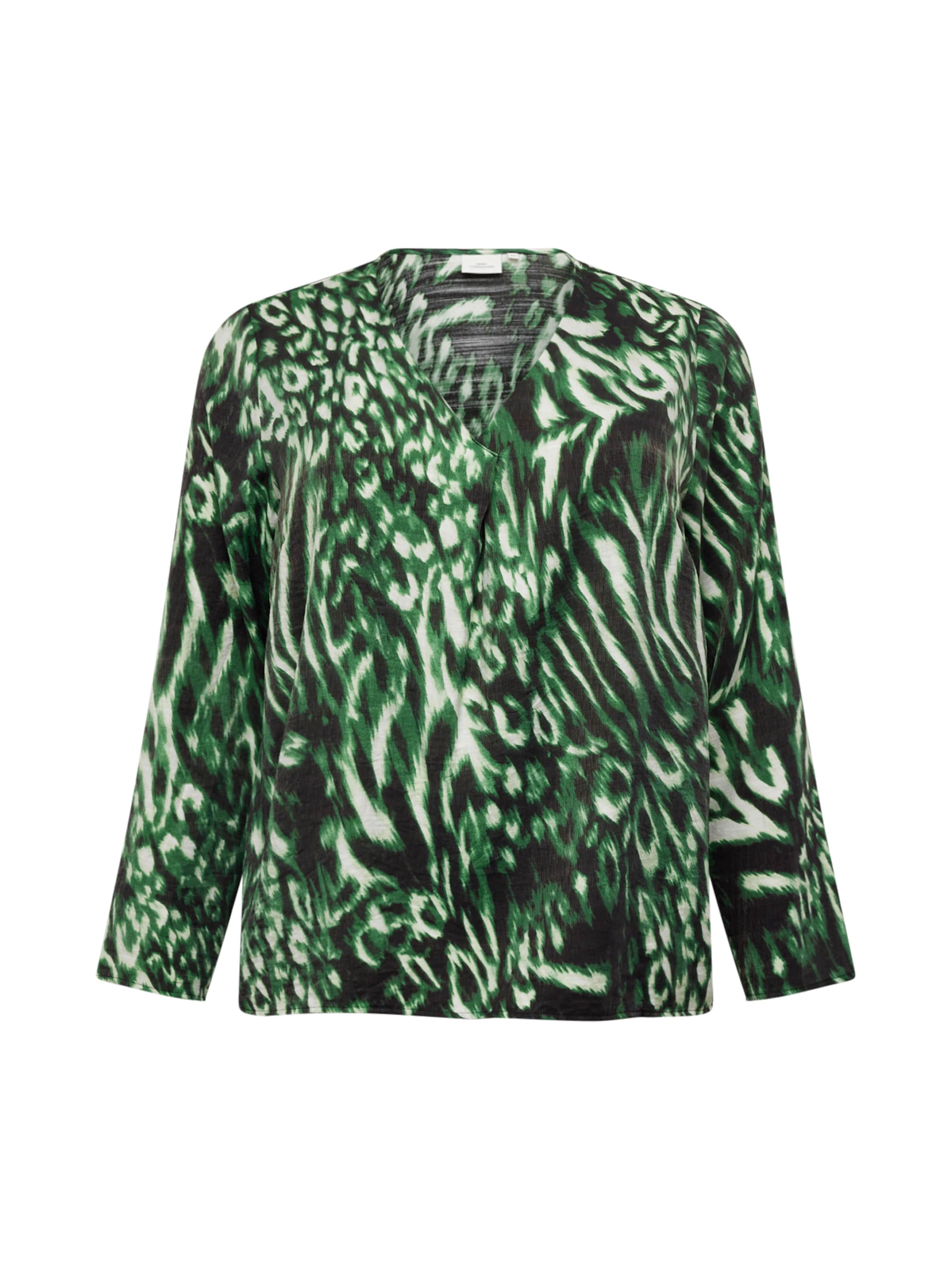 zaļš ONLY Carmakoma Blūze 'JADA': no priekšpuses