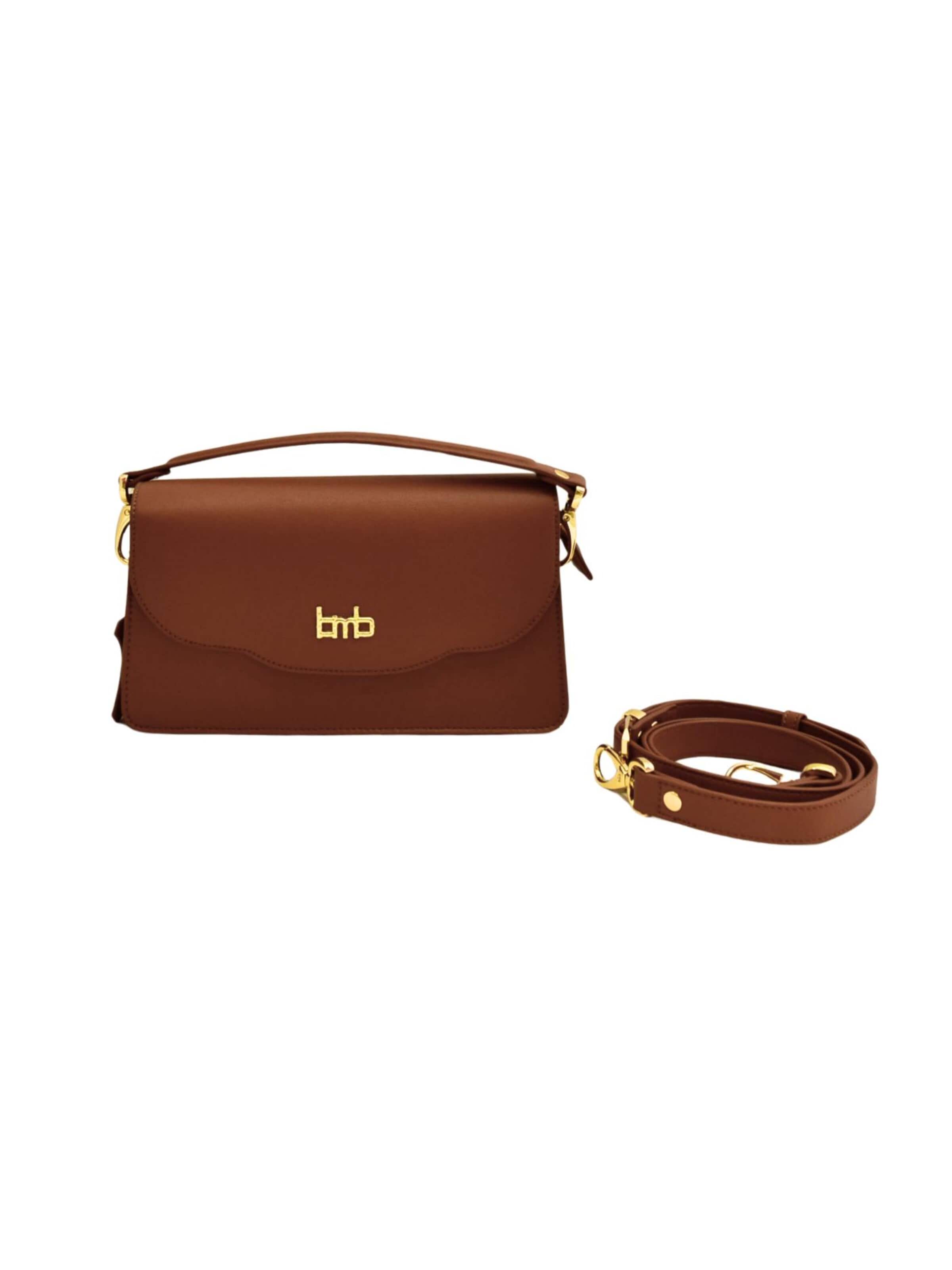 Sacs à main 'Rosalind' BMB BAGS en marron : devant