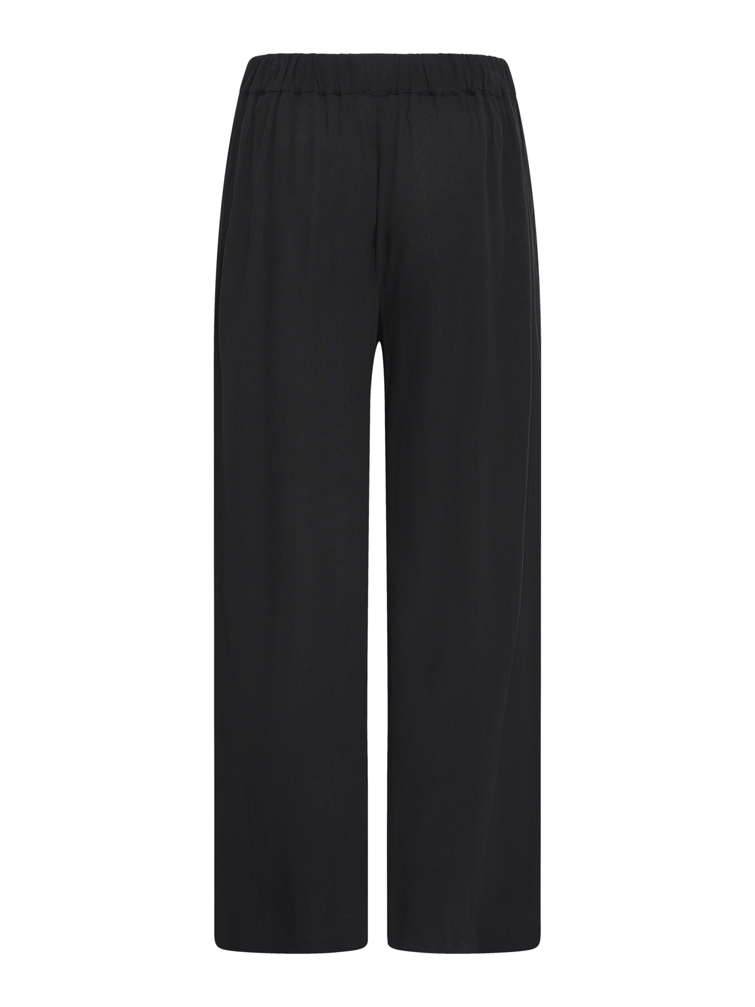 ICHI Широки крачоли Панталон 'IHMARRAKECH' в черно