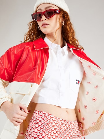 TOMMY HILFIGER Přechodná bunda – červená