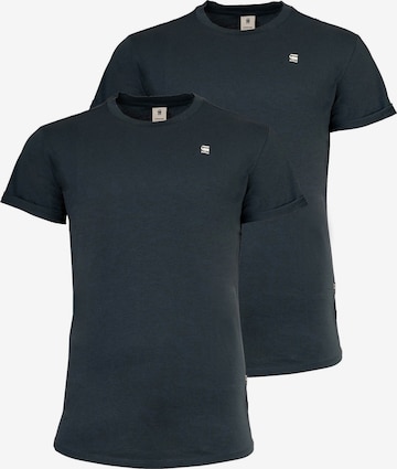 G-STAR Tričko 'Lash' - Modrá: predná strana