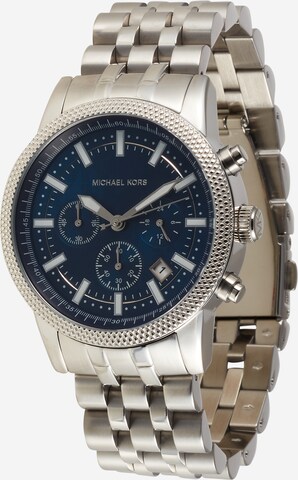 Michael Kors Analog Watch 'Hutton' in Silver: front