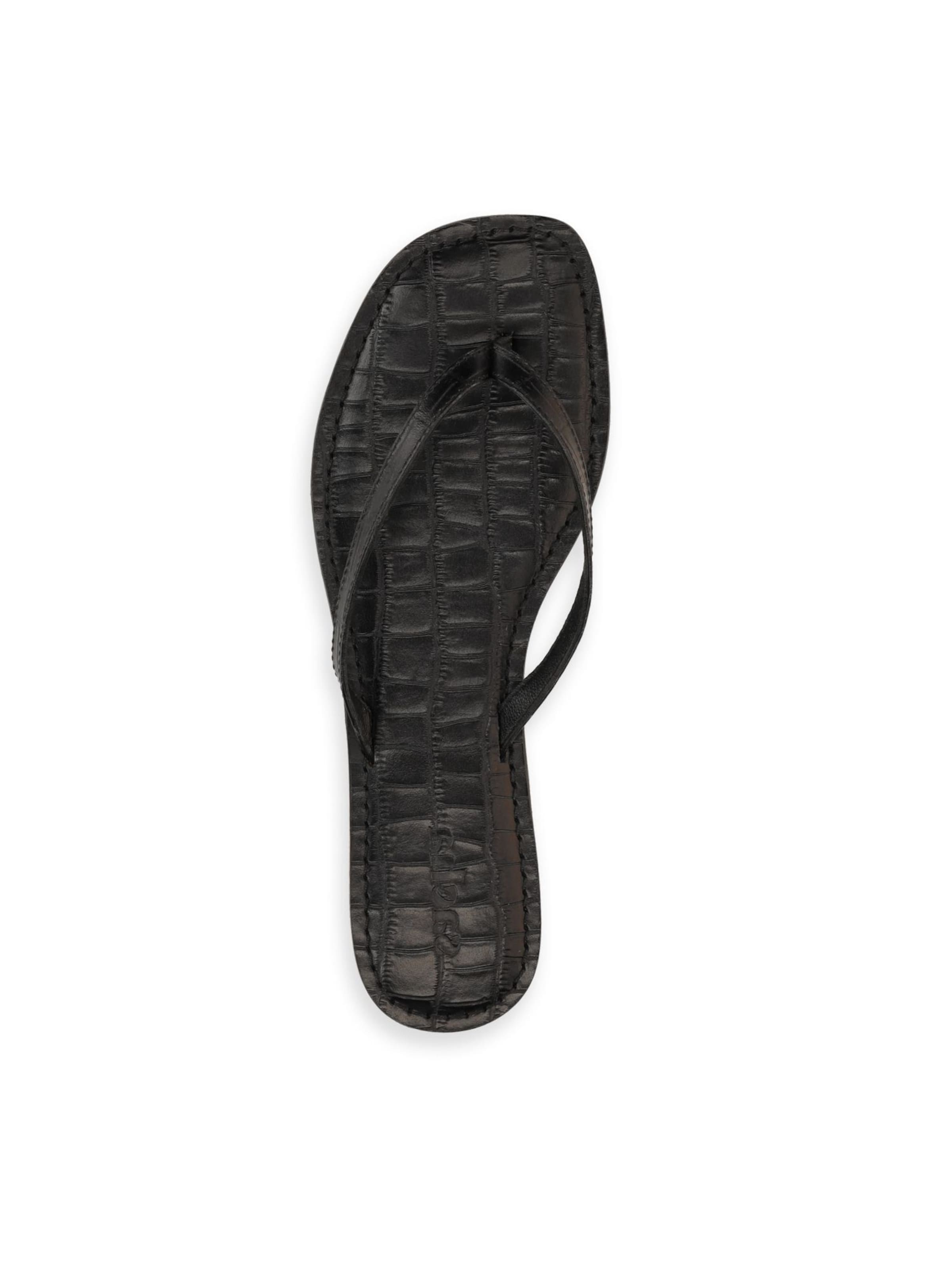 Tongs SACHA en noir
